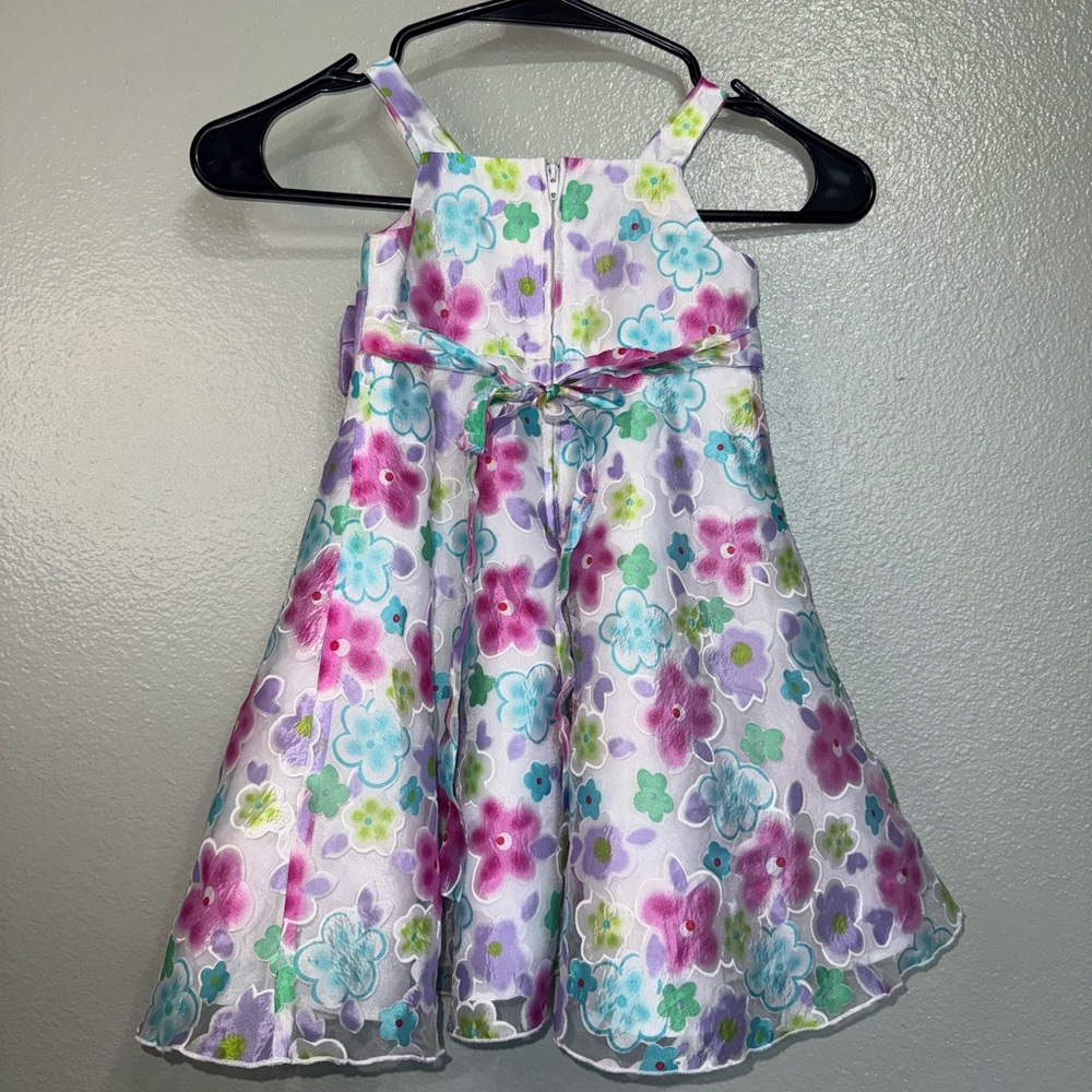 Vintage Sophie Rose Girl’s 2T Colorful Dress - Picture 4 of 5